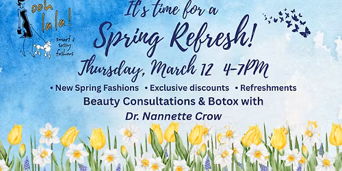 It's Time for a Spring Refresh!
