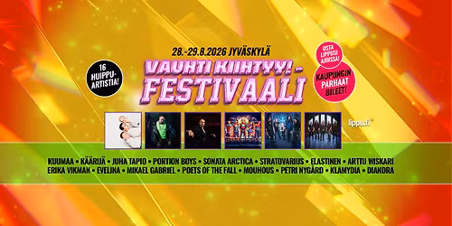Vauhti Kiihtyy! -Festivaali Jyv\u00e4skyl\u00e4 2026