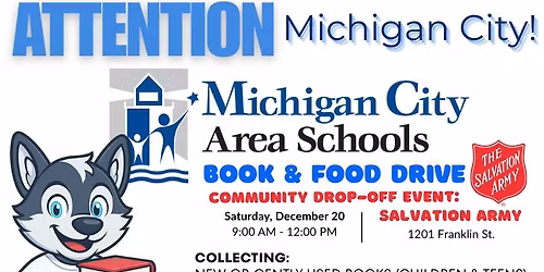 Holiday Drive-Through Food & Book Drive