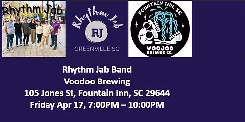 Rhythm Jab Band - Voodoo Brewing