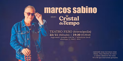 Marcos Sabino em Teres\u00f3polis 
