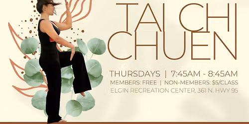 Tai Chi Chuen - 5 Basics Stances with Master Boaz at the Elgin Recreation Center