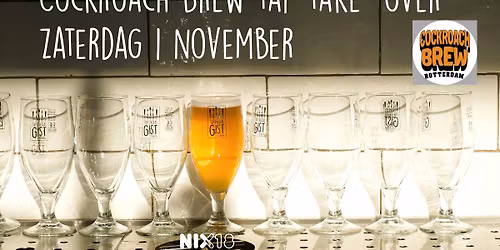 Cockroach Brew tap take-over