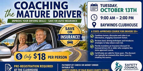 Coaching the Mature Driver