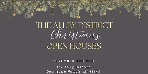 The Alley District Christmas Open Houses