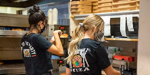 Holiday Business After Hours & Food Drive: Woodstock's Pizza