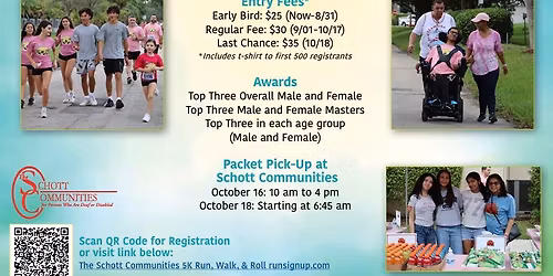 Schott Communities Run, Walk & Roll