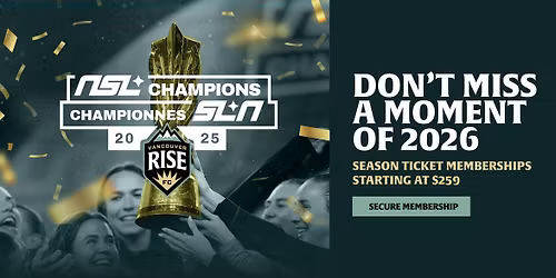 Halifax Tides FC vs. Vancouver Rise FC