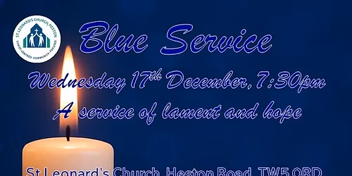 Blue Service: A Service of Lament & Hope