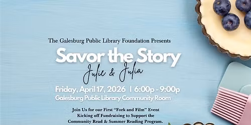 Savor the Story - An Evening of Film, Food & Community