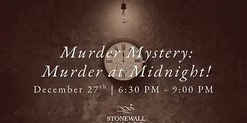 Murder Mystery: Murder at Midnight!