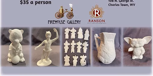 Ceramic Painting Class with Christine Storms