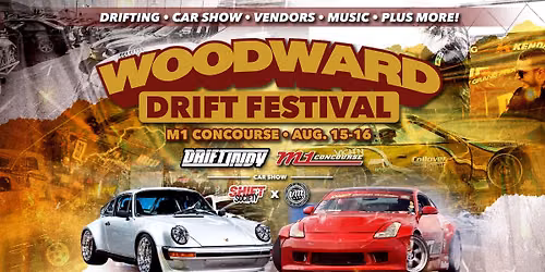 Woodward Drift Festival at M1 Concourse with Vaded Mob