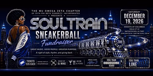 SoulTrain Sneakerball Fundraiser