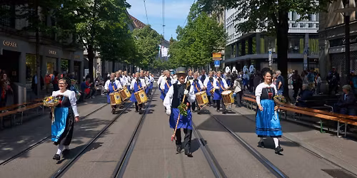 Sechsel\u00e4uten als Zunftspiel zur Waag