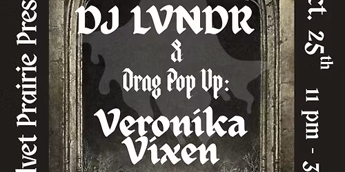 Velvet Prairie presents Goth Night