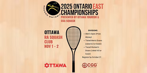 Squash Ontario East Championships