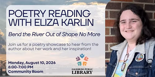 Poetry Reading With Eliza Karlin