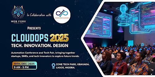 CLOUDOPS 2025: Automation Conference & tech Fair for Startups and SME's