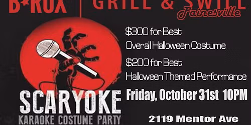 B\u2606ROX Annual Halloween Bash