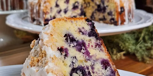Blueberry Streusel Coffee Cake Class (1 SPACE AVAILABLE)