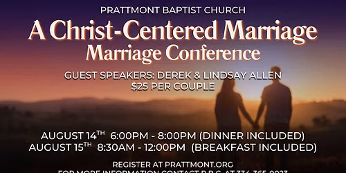 A Christ-Centered Marriage: Marriage Conference