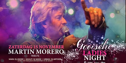 Gooische ladiesnight met Martin Morero! 