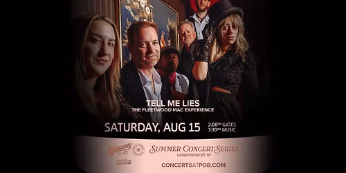 Tell Me Lies: The Fleetwood Mac Experience at Concerts at Point of the Bluff