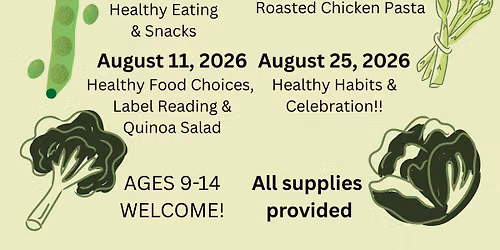 Youth and Parent Chefs: Easy, Healthy Microwave Meals - 4 weeks