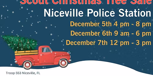 Scout Christmas Village and Tree Sales