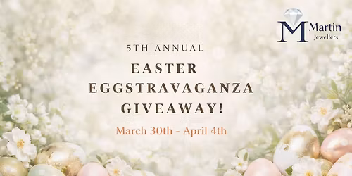 5th Annual Easter Eggstravaganza Giveaway