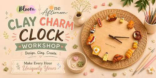 Clay Charm Clock Workshop