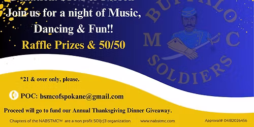 Buffalo Soldiers MC Spokane Annual Fundraiser