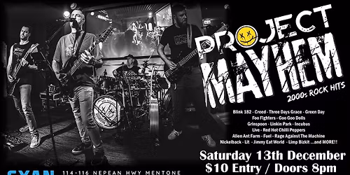  Project Mayhem Debuts at Cyan Bar & Lounge!