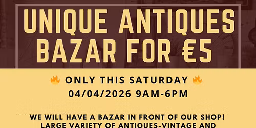 Annual \u20ac5 Bazar Event