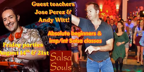 \ud83d\udd34\ud83d\udfe0\ud83d\udfe1 Salsa Stars\u2b50 Jos\u00e9 P\u00e9rez & Andy Witt!\u2b50 Salsa Souls Bristol \ud83d\udfe1\ud83d\udfe0\ud83d\udd34 
