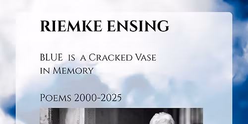 Riemke Ensing- Poetry Reading from her latest book