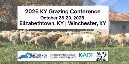 2026 Kentucky Grazing Conference