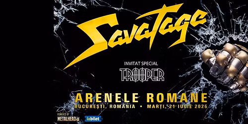 Savatage @ Arenele Romane\u2503Opening act: Trooper