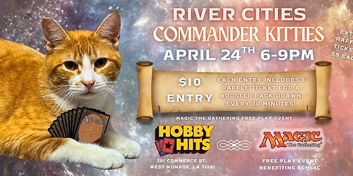 River Cities Commander Kitties at Hobby Hits!!