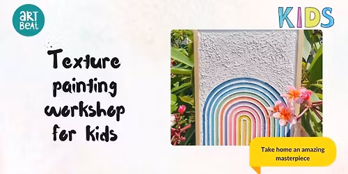 Texture painting for kids
