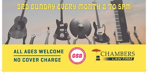 Sundays On The Plaza Season 3 presented by The Chambers Law Firm & Grand Strand Brewing Company!