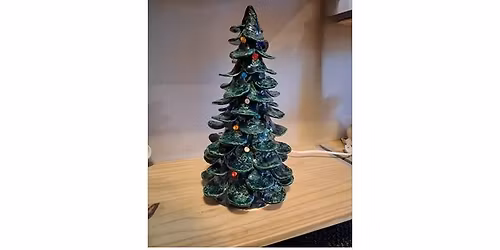 \ud83c\udf84 Hand-Built Clay Christmas Tree Age 12+