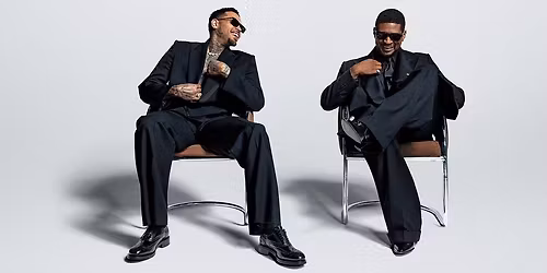 Usher and Chris Brown at The Dome at America's Center