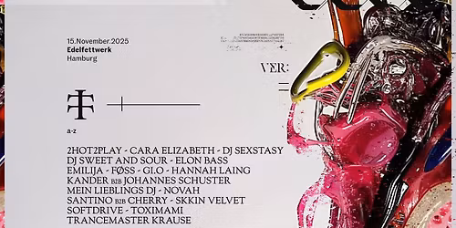 VER x TELETECH pres: NOVAH, HANNAH LAING, TRANCEMASTER KRAUSE, JOHANNES SCHUSTER and more
