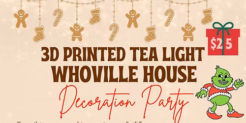 Whoville Tealight House Workshop