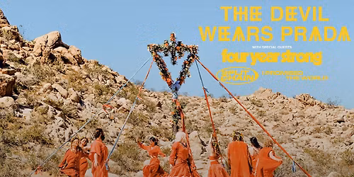 THE DEVIL WEARS PRADA - FLOWERS TOUR