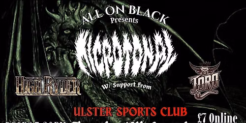 MICROTONAL HIGH RYDER EL TORO - ULSTER SPORTS CLUB