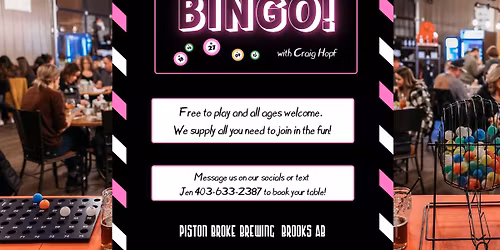 Bingo with Craig