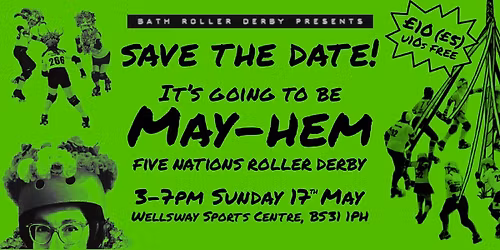 MAY-hem: Live Roller Derby - Tier 5W South 